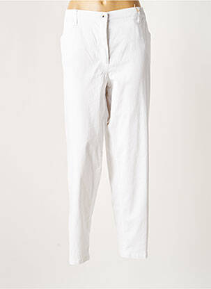 Pantalon droit blanc KJBRAND pour femme
