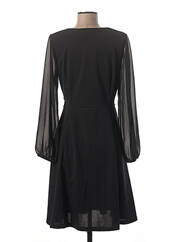 Robe mi-longue noir MINSK pour femme seconde vue