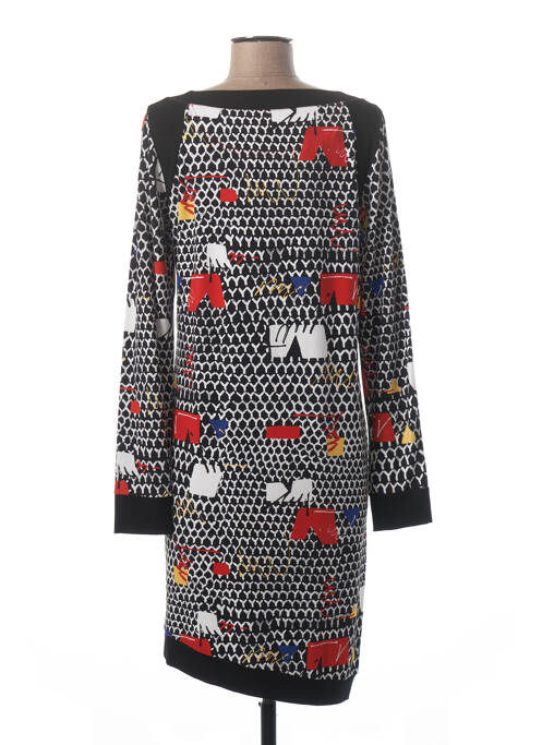 Robe mi-longue noir MADO ET LES AUTRES pour femme