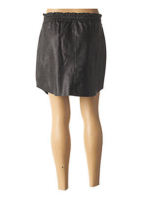 Jupe courte taille haute noir MINSK femme
