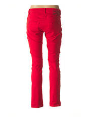 Pantalon droit rouge MADO ET LES AUTRES pour femme seconde vue