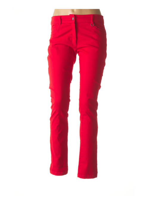 Pantalon droit rouge MADO ET LES AUTRES pour femme