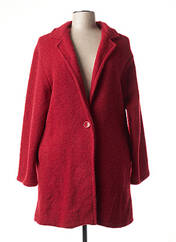 Manteau long rouge MINSK pour femme seconde vue