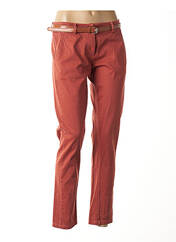 Pantalon chino orange MINSK pour femme seconde vue