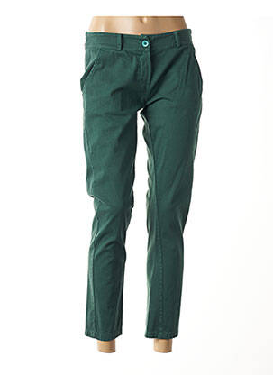 Pantalon chino vert MINSK pour femme