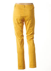 Pantalon slim jaune MINSK pour femme seconde vue