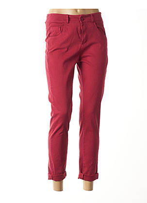 Pantalon slim rouge MINSK pour femme