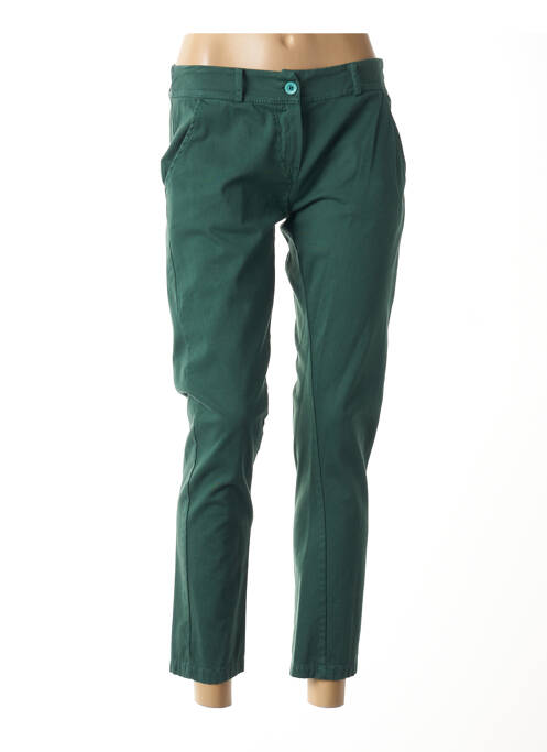 Pantalon chino vert MINSK pour femme