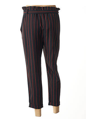 Pantalon 7/8 taille haute taille haute noir MINSK femme