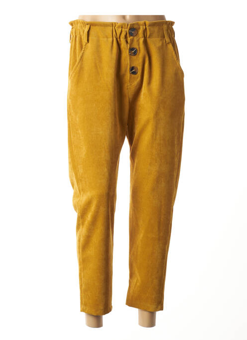 Pantalon 7/8 jaune MINSK pour femme