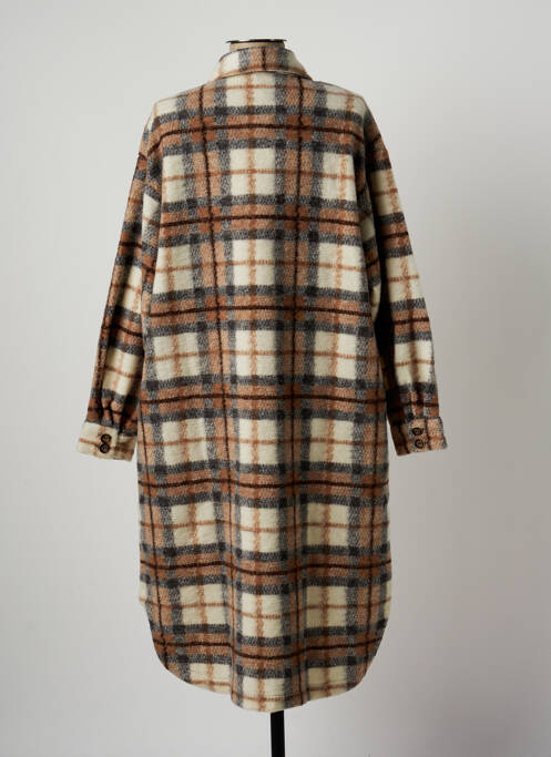 Manteau long beige ALMAE pour femme