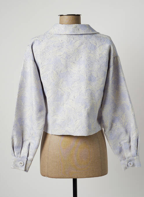 Veste casual bleu OPULLENCE pour femme