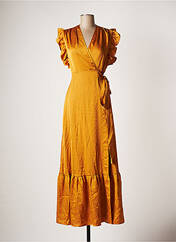 Robe longue jaune JANE WOOD pour femme seconde vue