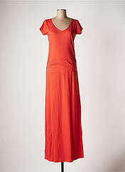 Robe longue orange OSANNA CREAZIONE pour femme seconde vue