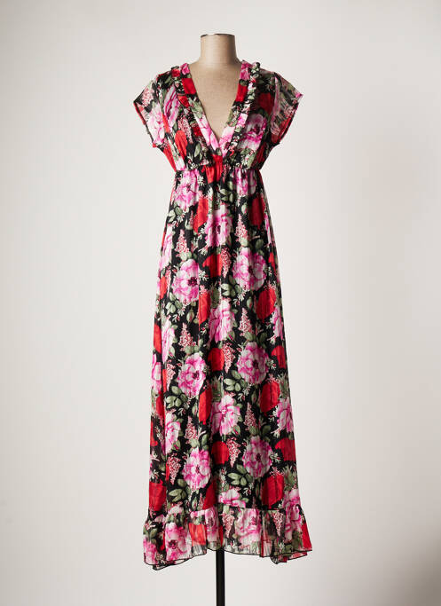 Robe longue rose HOLLY & JOEY pour femme