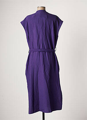 Robe mi-longue violet VIE TA VIE femme