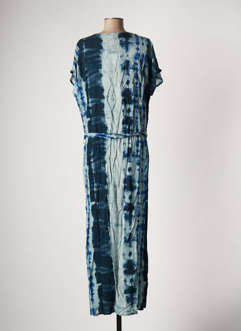 Robe longue bleu EMA BLUE'S pour femme