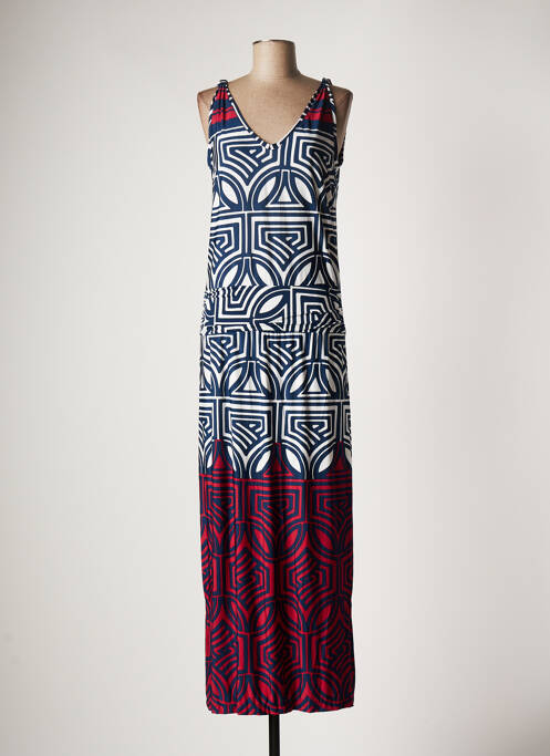 Robe longue rouge OSANNA CREAZIONE pour femme