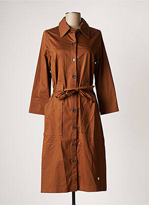Robe mi-longue marron MOS MOSH femme