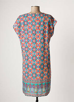 Robe mi-longue rose EMA BLUE'S femme