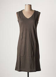 Robe mi-longue vert OSANNA CREAZIONE femme
