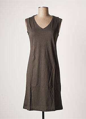 Robe mi-longue vert OSANNA CREAZIONE femme