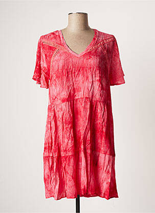 Robe courte rose ATELIER JAD femme