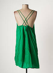 Robe courte vert ALMAE pour femme seconde vue