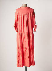 Robe longue rose JANE WOOD pour femme seconde vue