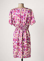 Robe mi-longue violet JANIS & JOHN pour femme seconde vue