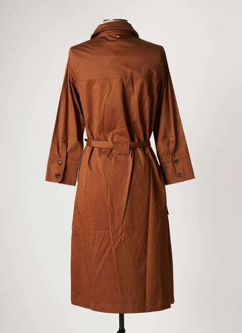 Robe mi-longue marron MOS MOSH pour femme