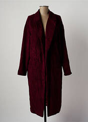 Manteau long violet SCARLET ROOS pour femme seconde vue