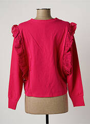 Sweat-shirt rose SCARLET ROOS pour femme seconde vue