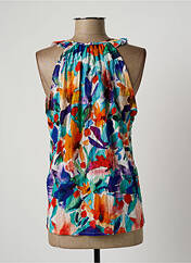 Débardeur bleu SCARLET ROOS pour femme seconde vue