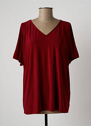 T-shirt rouge OSANNA CREAZIONE pour femme