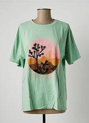 T-shirt vert MINETTE pour femme seconde vue