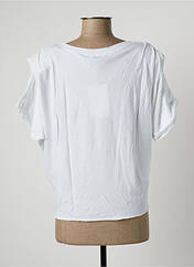 T-shirt blanc GOLD&SILVER PARIS pour femme seconde vue