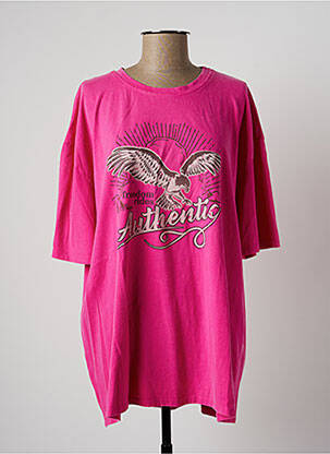 T-shirt rose NINETTE pour femme