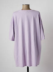 T-shirt violet NINETTE pour femme seconde vue