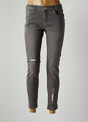 Jeans coupe slim gris MOS MOSH pour femme seconde vue
