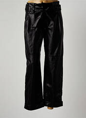 Pantalon chino noir OPULLENCE pour femme seconde vue