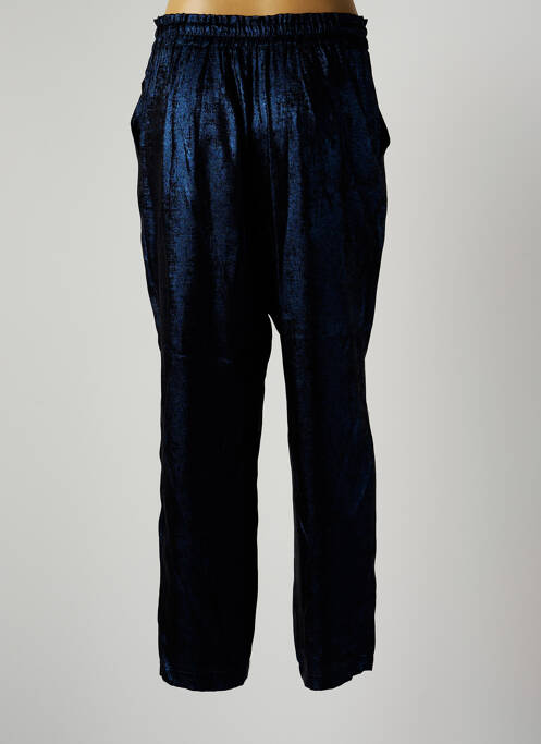 Pantalon droit bleu VIE TA VIE pour femme