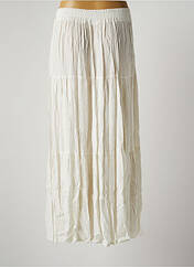 Jupe longue blanc VIE TA VIE pour femme seconde vue