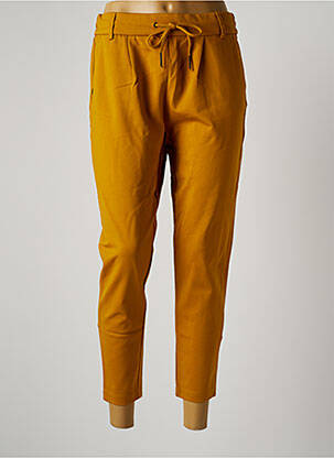 Pantalon chino jaune ONLY pour femme