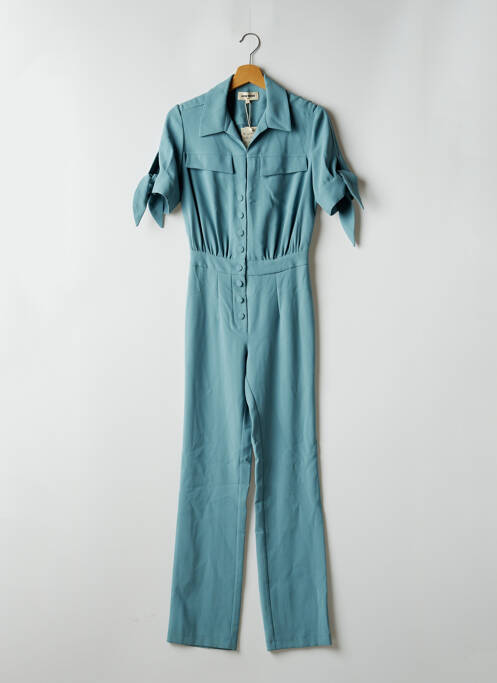 Combi-pantalon bleu JANE WOOD pour femme