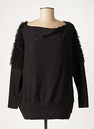 Pull noir BRIEFLY pour femme