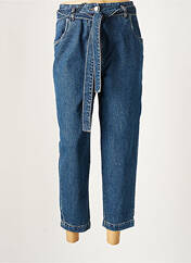 Jeans coupe droite bleu ORFEO pour femme seconde vue