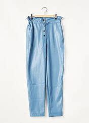 Pantalon droit bleu ALMAE pour femme seconde vue