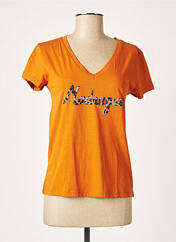 T-shirt orange LES TROPEZIENNES PAR M.BELARBI pour femme seconde vue