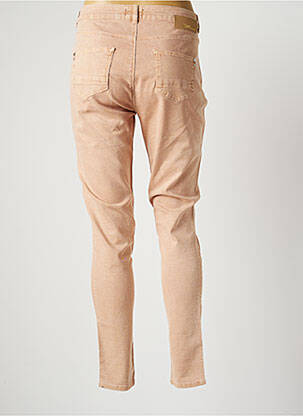 Pantalon slim taille basse taille basse rose EVA KAYAN femme